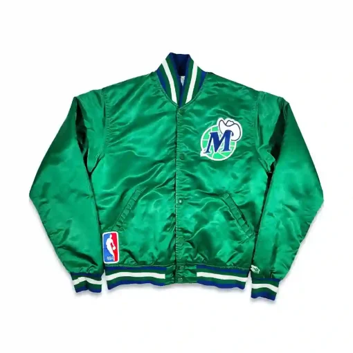 80’s Dallas Mavericks Green Jacket