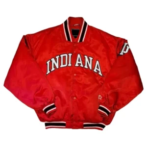 90’s Indiana Hoosiers Red Jacket