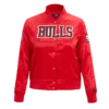 Chicago Bulls Classic Satin Varsity Jacket