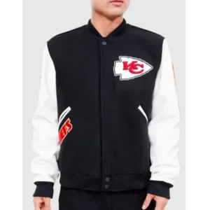 Kansas City Chiefs Logo Black And White Jacket