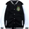 Mexico Black And White Varsity Jacket
