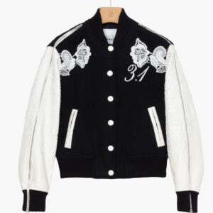 3.1 X Bg Exclusive Embroidered Varsity Jacket