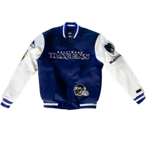 Bartel Baltimore Ravens NFL Varsity Jacket With Patches