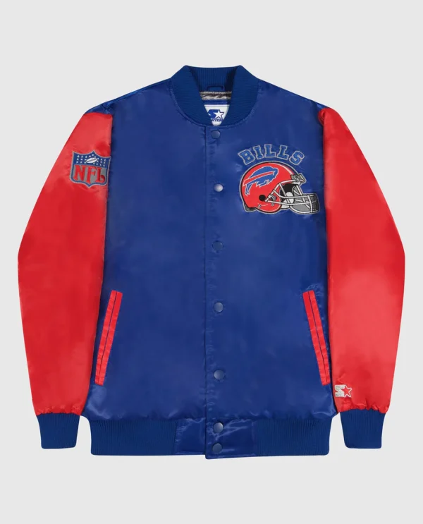 Buffalo Bills Varsity Full-Snap Jacket