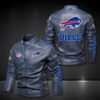 Buffalo Bills Leather Winter Jacket