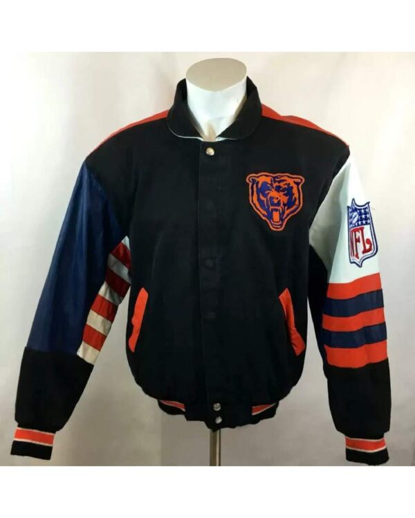 Chicago Bears NFL Jeff Hamilton Varsity Jacket