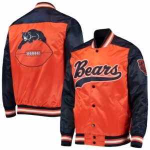 Chicago Bears NFL The Tradition Satin Jacket