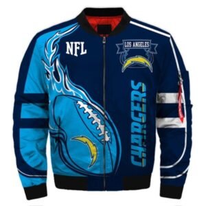 Chargers Fashion Men’s Bomber Jacket