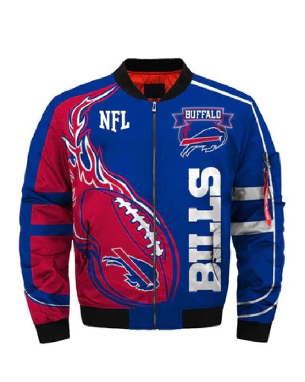 Newest Design 2019 NFL Bomber Jacket Buffalo Bills Jacket
