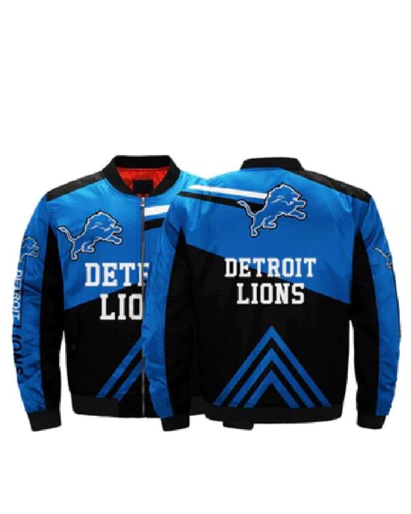 NFL Jacket 3D Fullprint Detroit Lions Jacket