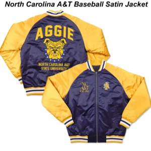 North Carolina A&T Baseball Satin Jacket