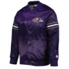 Baltimore Ravens Purple The Pick and Roll Jacket